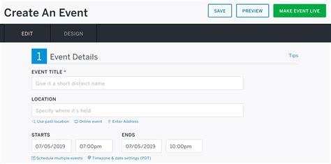 Event Details .